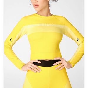 Tory cropped seamless top